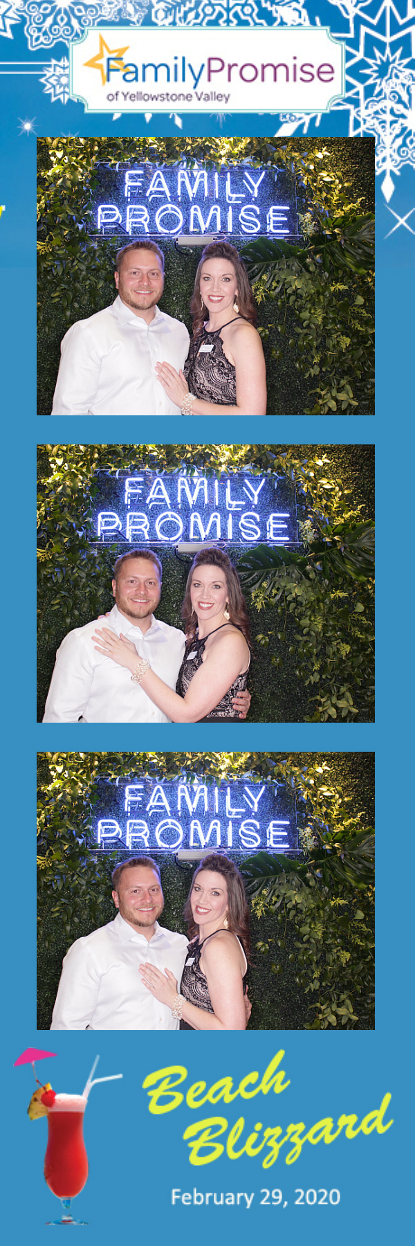Beach Blizzard Party for a Promise- A Toast To 15 Years! | View more photos from the event at gallery.photoboothbillings.com/u/PhotoBoothBillings/Beach-Blizzard-Party-for-a-Promise-A-Toast-To-15-Years